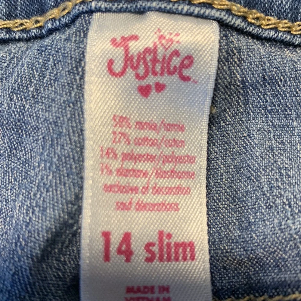 Justice Girls Denim Shorts - Picture 5 of 9
